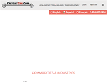 Tablet Screenshot of freightcar.com